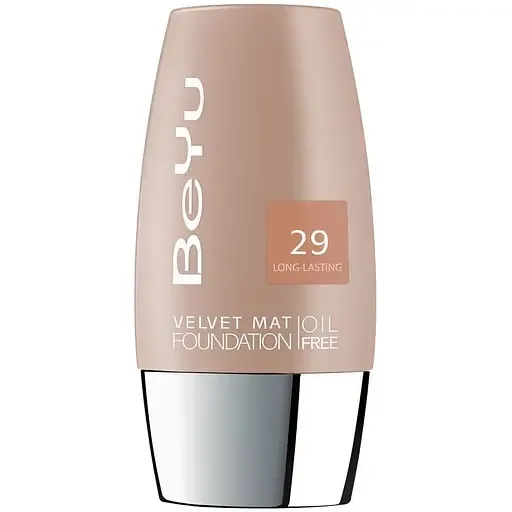 Тональний крем BeYu Velvet з матуючим ефектом відтінок 29 (Light Khaki) 30 мл