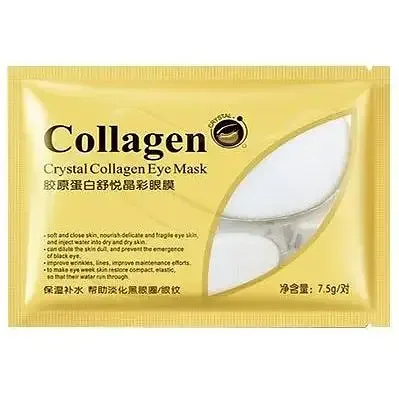 Гідрогелеві патчі для очей Bioaqua Crystal Collagen Eye Mask, 7,5 г