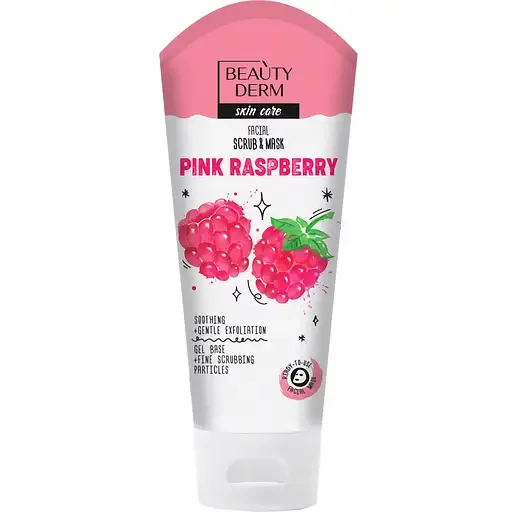 Маска-скраб для обличчя Beauty Derm Pink Raspberry 75 мл