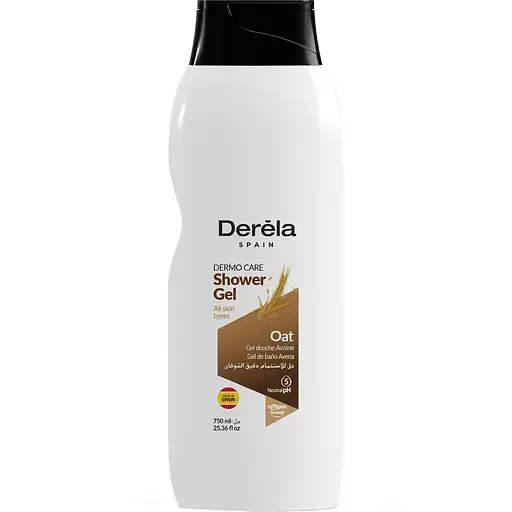 Гель для душу Derela Oat, 750 мл