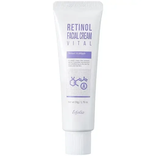 Крем для обличчя Esfolio Retinol Vital, вітамінізований з ретинолом, 50 мл