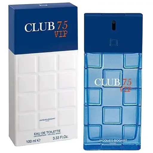 Туалетна вода для чоловіків Jacques Bogart Club 75 Vip, 100 мл