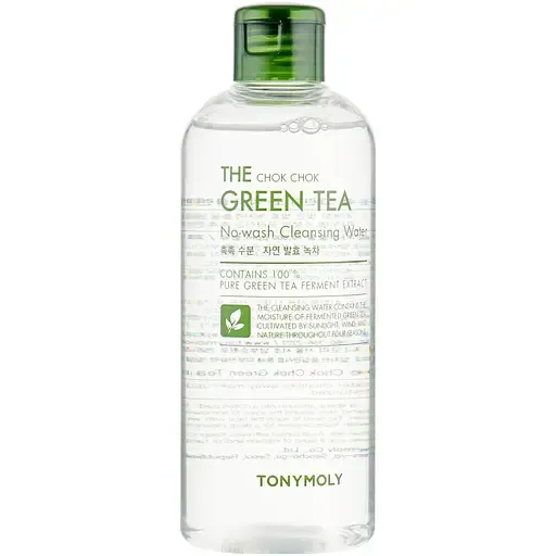 Очищувальна вода для обличчя Tony Moly The Chok Chok Green Tea No-wash