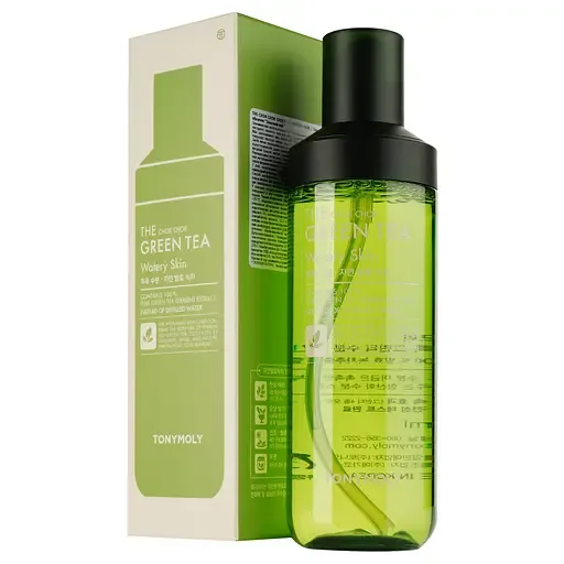 Тонер для обличчя Tony Moly The Chok Chok Green Tea Watery Skin Зелений чай, 180 мл