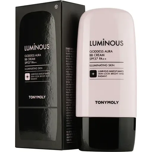 ВВ-крем Tony Moly Luminous Goddess Aura SPF 37 PA++ відтінок 02 (Natural Beige) 45 г