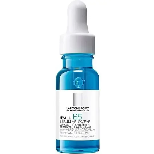 Дерматологічна сироватка La Roche-Posay Hyalu B5 Eye Serum для корекції зморщок та відновлення пружності чутливої шкіри навколо очей 15 мл