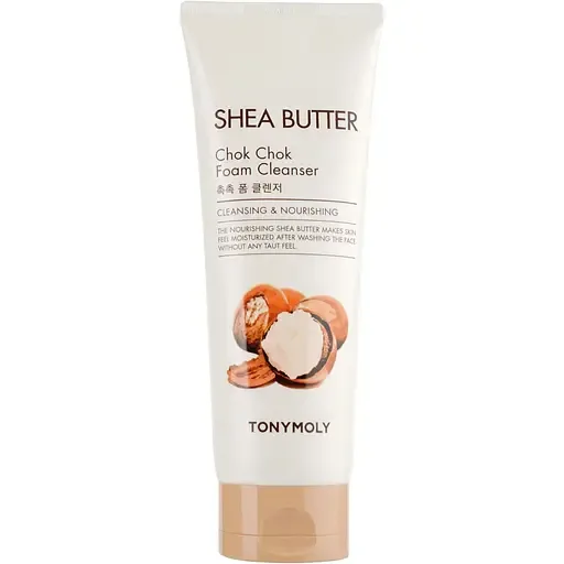 Пінка для вмивання Tony Moly Shea Butter Chok Chok Foam Cleanser Олія Ши 150 мл