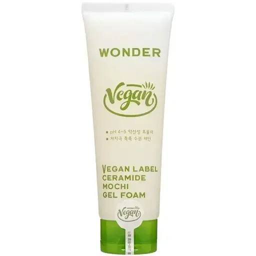 Пінка для вмивання Tony Moly Wonder Vegan Label Ceramide Mochi Low Ph Gel Foam Керамід 180 г