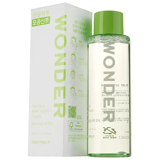 Тонер для обличчя Tony Moly Wonder Tee Tree Pore Fresh Toner Чайне дерево