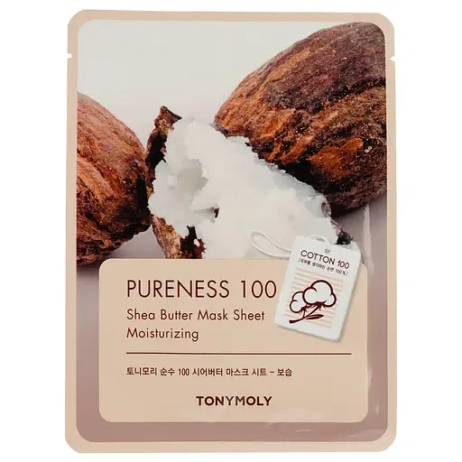Маска тканинна для обличчя Tony Moly Pureness 100 Shea Butter Олія Ши, 21 мл