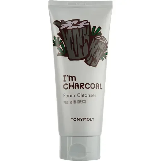 Пінка для вмивання Tony Moly I'm Charcoal Foam Cleanser Деревне вугілля 180 мл