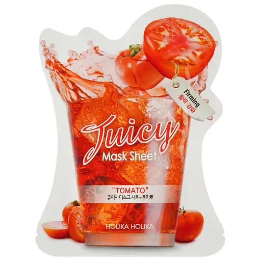 Тканинна маска "Джусі маск" з соком томата Holika Holika Tomato Juicy Mask Sheet