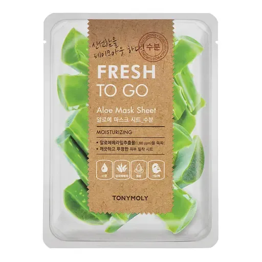 Маска тканинна для обличчя Tony Moly Fresh To Go Aloe, 25 г