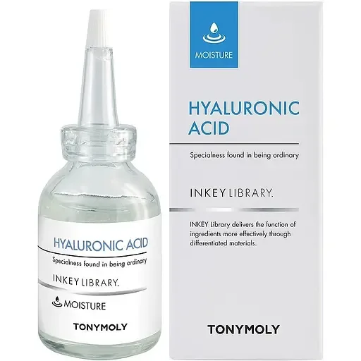 Сиворотка для обличчя Tony Moly Inkey Library Hyaluronic Acid Ampoule, з гіалуроновою кислотою, 30 мл
