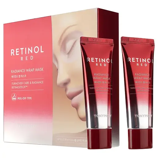 Маска-плівка для обличчя та шиї Tony Moly Red Retinol Radiance Wrap Mask 50 мл