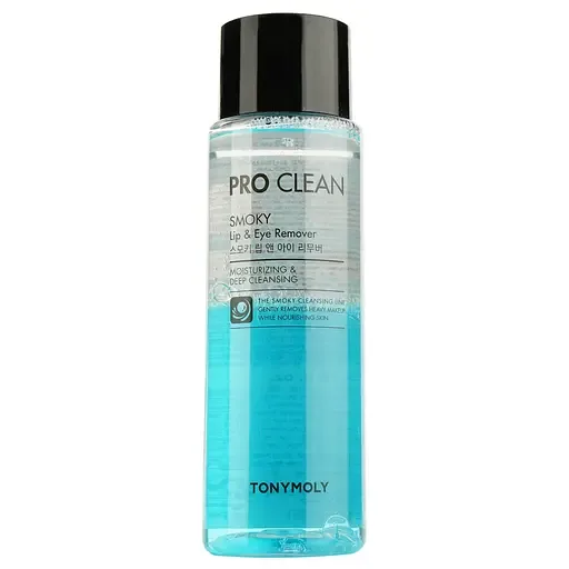 Рідина для зняття макіяжу з губ та очей Tony Moly Pro Clean