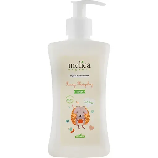 Дитяче рідке мило Melica Organic Funny Hengehog 300 мл