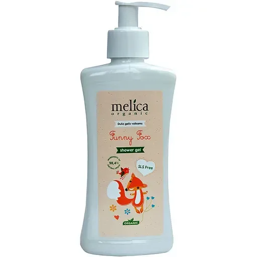 Дитячий гель для душу Melica Organic Від лисички 300 мл