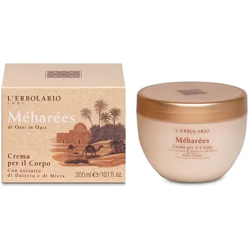Крем для тіла L'Erbolario Crema Corpo Méharées, Караван, 300 мл
