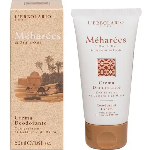 Крем-дезодорант L'Erbolario Crema Deodorante Méharées Караван 50 мл