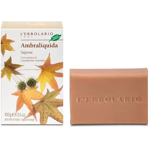 Мило ароматизоване L'Erbolario Sapone Ambraliquida з легкою амброю 100 г