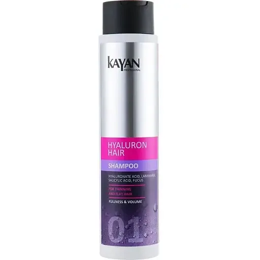 Шампунь для тонкого та позбавленого об'єму волосся Kayan Professional Hyaluron Hair 400 мл