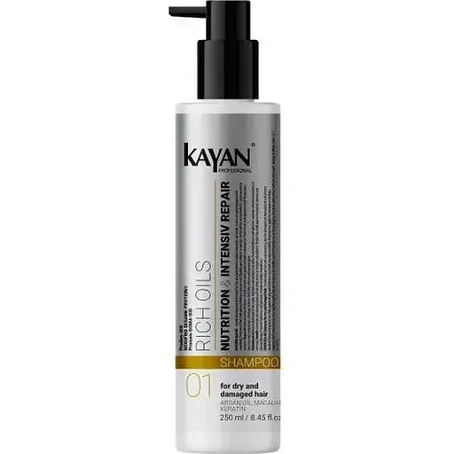 Шампунь для сухого та пошкодженого волосся Kayan Professional Rich Oil 400 мл