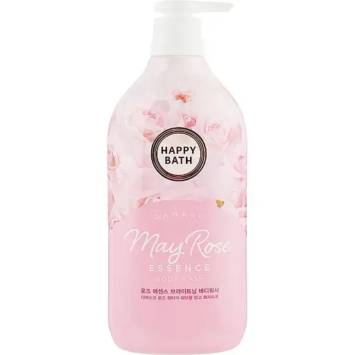 Гель для душу Happy Bath May Rose Essence, з екстрактом троянди, 900 мл