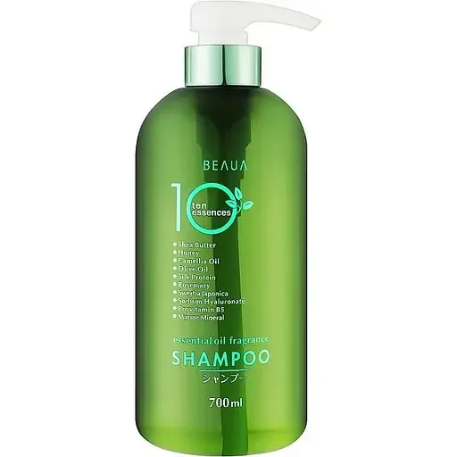 Відновлювальний шампунь Kumano Cosmetics Beaua 10 Essence Shampoo 700 мл