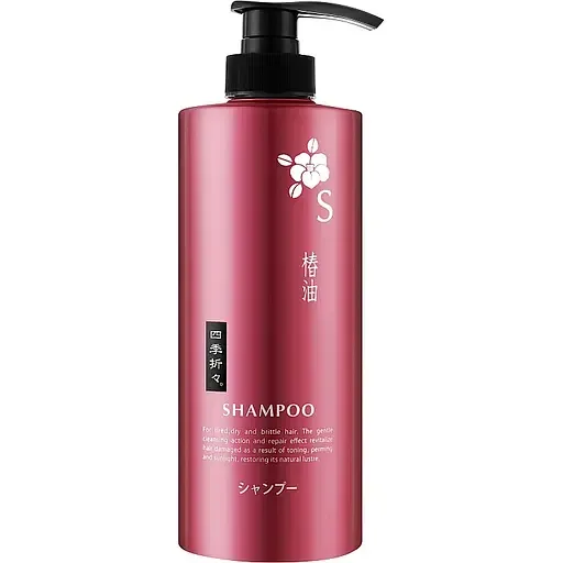 Регенерувальний шампунь Kumano Cosmetics Tsubaki Red Camellia Oil Shampoo 600 мл
