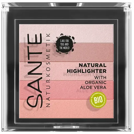 Біо-хайлайтер для обличчя Sante №02 Rose 7 г
