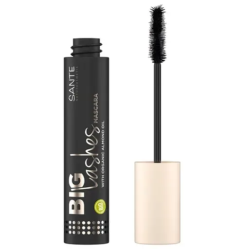 Біо-туш для вій Sante Big Lashes, чорна, 10 мл