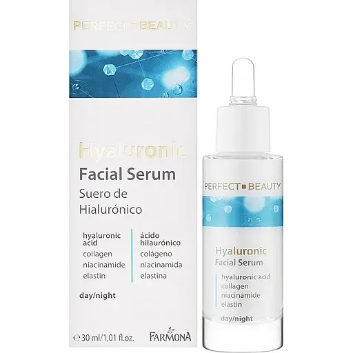 Сироватка для обличчя Farmona Perfect Beauty Hyaluronic Facial Serum 30 мл