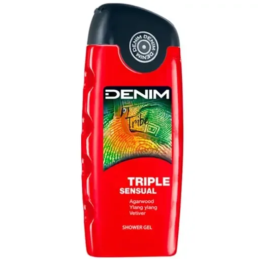 Гель для душу Denim Tribe Потрійна чуттєвість, 250 мл