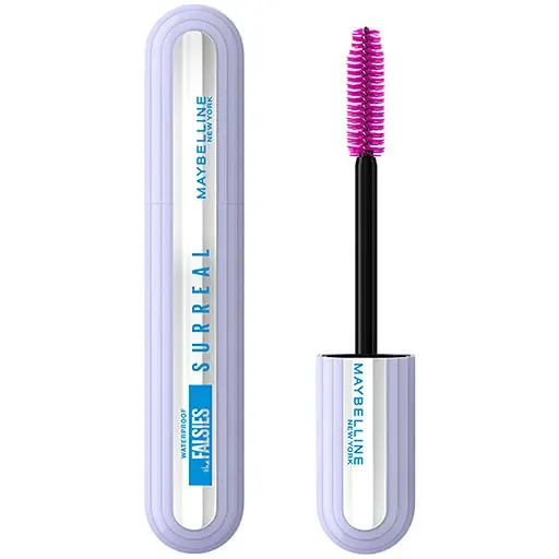 Туш для вій Maybelline New York The Falsies Surreal, для об'єму, водостійка, чорна, 10 мл