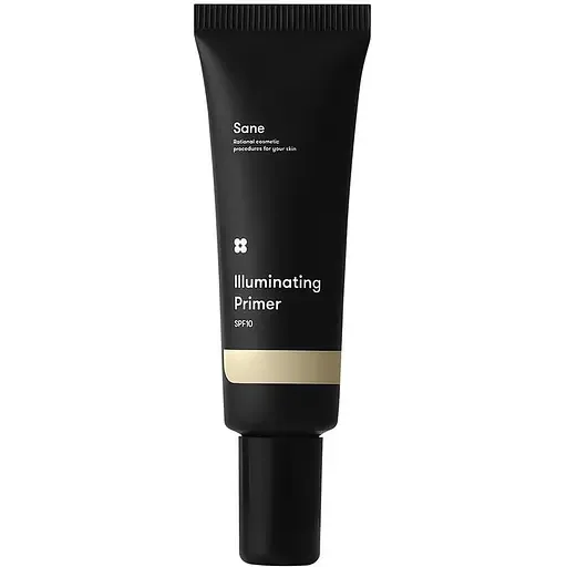 Основа під макіяж Sane Illuminating Primer SPF 10 з ефектом сяйва 30 мл