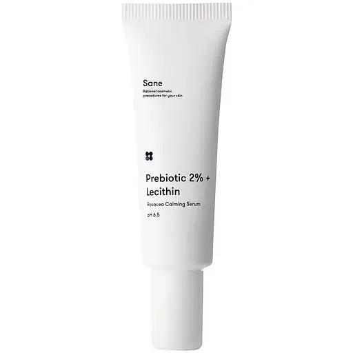 Сироватка-бустер для обличчя Sane Prebiotic 2% + Lecithin, заспокійлива