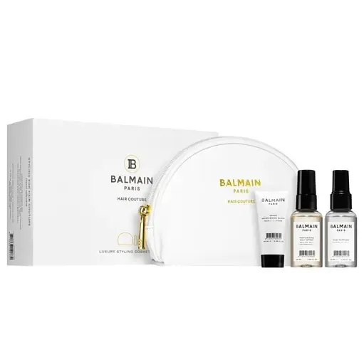 Набір для стайлінгу Balmain Styling Gift Pack: сольовий спрей 50 мл + парфумована вода 50 мл + еліксир 20 мл