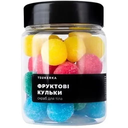 Скраб для тіла Tsukerka Фруктові кульки, 250 мл