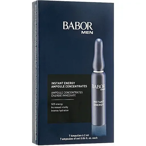 Чоловічі ампули для обличчя Babor Men Instant Energy Ampoule, 7 x 2 мл