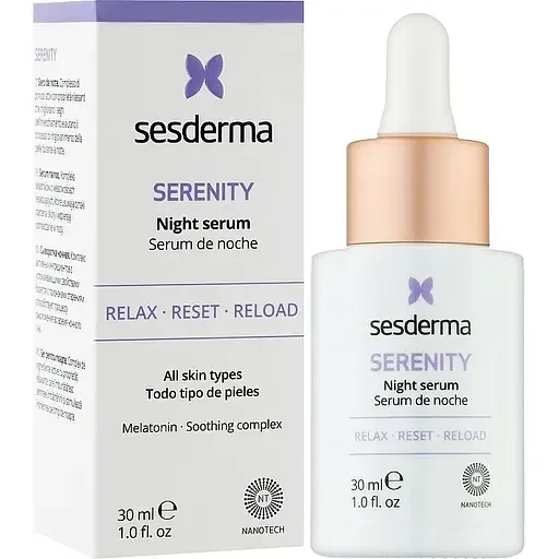 Нічна ліпосомальна сироватка Sesderma Serenity Night Serum, 30 мл
