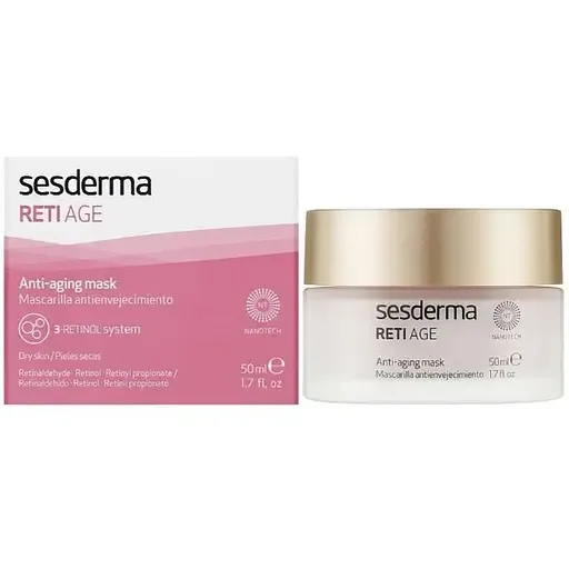 Антивікова маска для обличчя Sesderma Mascarilla Antienvejecimiento, 50 мл