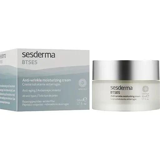 Зволожуючий крем проти зморшок Sesderma BTSеs для всіх типів шкіри, 50 мл