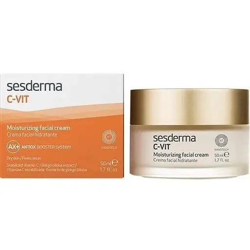 Зволожуючий крем для обличя Sesderma C-Vit Moisturizing Cream, 50 мл