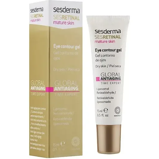 Омолоджуючий крем-контур навколо очей Sesderma Sesretinal Eye contour gel, 15 мл