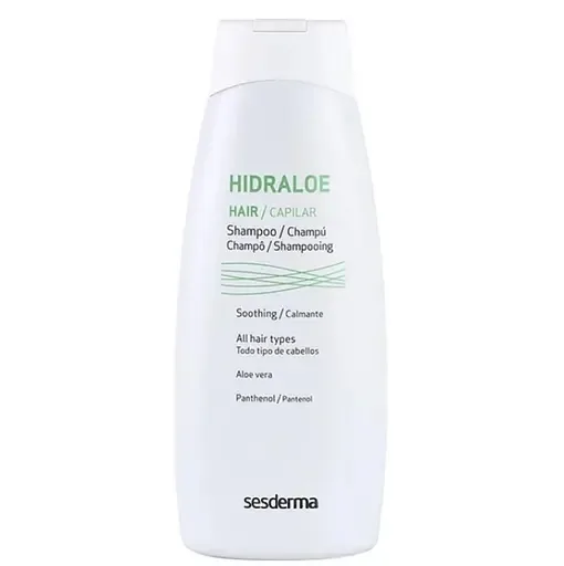 Заспокійливий шампунь для волосся Sesderma Hidraloe Shampoo, 400 мл