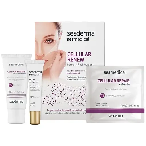 Пілінгова програма для обличчя Sesderma SesMedical для клітинного відновлення