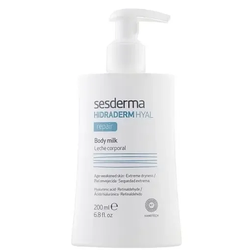 Молочко для тіла Sesderma Laboratories Hidraderm Repair Body Milk відновлювальне 200 мл