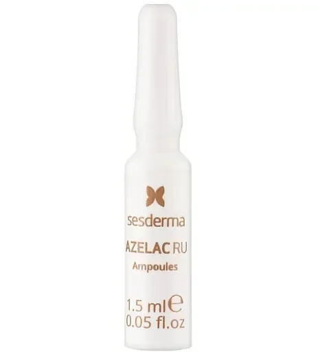 Депігментуюча сироватка в ампулах SesDerma Laboratories Azelac Ru Depigmenting Ampoules 15 мл (10 шт. х 1.5 мл)