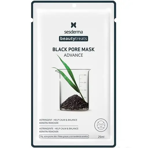 Маска для очищення обличчя Sesderma Beauty Treats Black Pore 25 мл